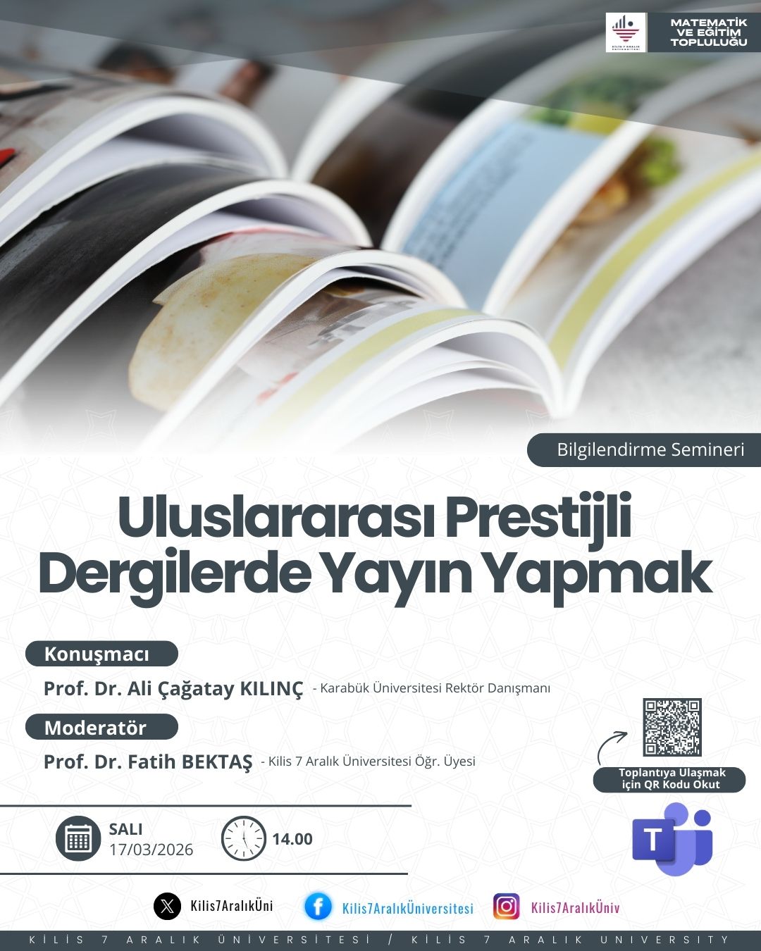 Bilgilendirme Seminerine Davetlisiniz!